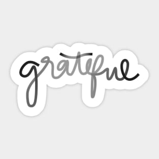 Grateful Sticker